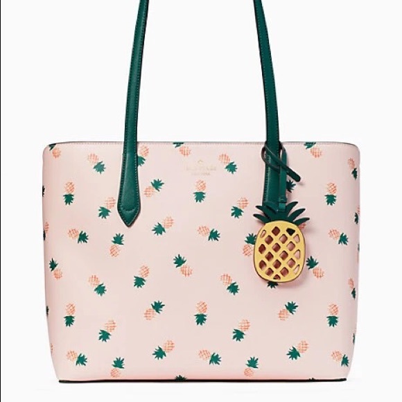 Kate Spade Marlee Pineapple Tote New In Original Packaging - Picture 6 of 16